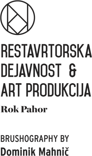 Rok Pahor - brushography by Dominic Mahnic